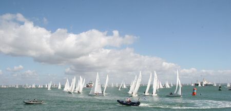 Racing at Cowes